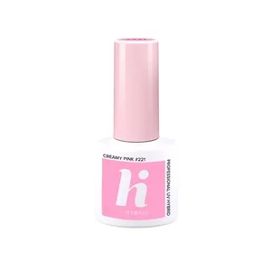 hi hybrid, lakier hybrydowy, 5ml, #221 Creamy Pink