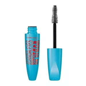 Rimmel ScandalEyes Volume On Demand Waterproof Mascara wodoodporny tusz do rzęs zwiększający objętość Black 12ml
