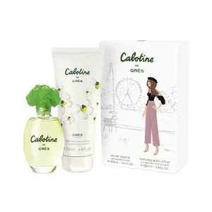 Gres Cabotine de Gres zestaw woda toaletowa spray 100ml + balsam do ciała 200ml (W)