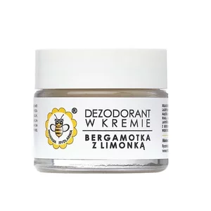 Miodowa Mydlarnia Dezodorant w kremie Bergamotka z Limonką 55g (U)