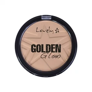 Lovely Golden Glow Powder lekki puder do twarzy 3 15g