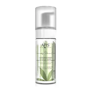 Apis Cannabis Home Care Łagodząca pianka do mycia twarzy na bazie hydrolatu z konopi, 150ml