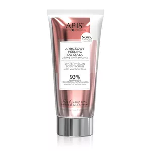 Apis Arbuzowe Orzeźwienie, arbuzowy peeling do ciała z lawą wulkaniczną, 200ml