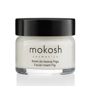 Mokosh, wygładzający krem do twarzy, figa, 15ml