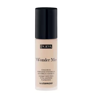 Pupa Wonder Me, wodoodporny podkład do twarzy, 009 Alabaster, 30ml