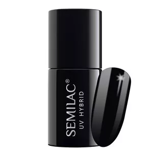 Semilac, lakier hybrydowy, 7ml, 031 Black Diamond