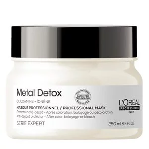 Loreal Metal Detox, maska po koloryzacji oraz dekoloryzacji z glikoaminą, 250ml