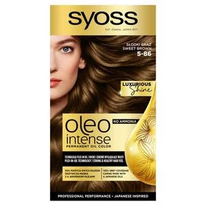 Syoss, Oleo Intense farba do włosów trwale koloryzująca z olejkami 5-86 Słodki Brąz