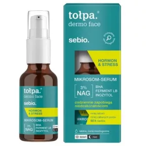 Tołpa Dermo Face Sebio Hormon&Stres, mikrosom-serum polepszające kondycję skóry, 30ml