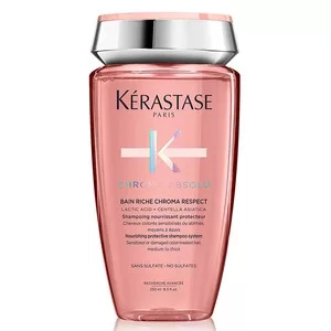 Kerastase Chroma Absolu, wzbogacona kąpiel, szampon do włosów koloryzowanych, 250ml