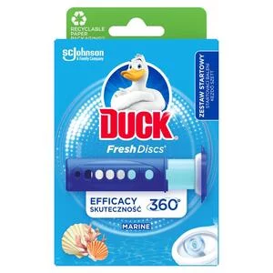 Duck Fresh Discs Marine - żelowy krążek do toalety o zapachu morskim, 6szt., 36ml