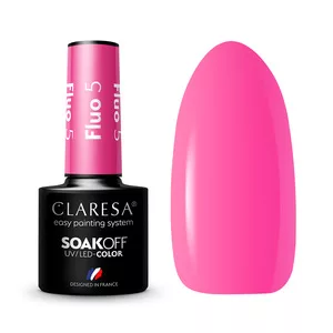 Claresa, Lakier hybrydowy, FLUO 5, 5g
