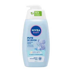 Nivea Baby płyn do mycia dla dzieci, łagodna kąpiel 450ml
