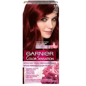 Garnier Color Sensation Krem koloryzujący 4.60 Intensywna ciemna czerń