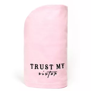 Trust My Sister, bawełniany ręcznik do włosów