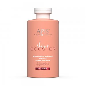 Apis Pick'N'Mix, wygładzająca malinowa płukanka octowa do włosów, 300ml
