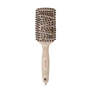 Biofriendly, szczotka do włosów płaska, ażurowa, nylon&boar, ref.1503017