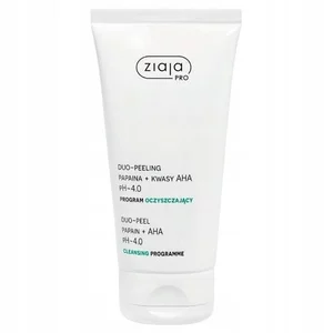 Ziaja Pro Program oczyszczający, duo-peeling papaina + kwasy AHA pH 4.0, 200ml