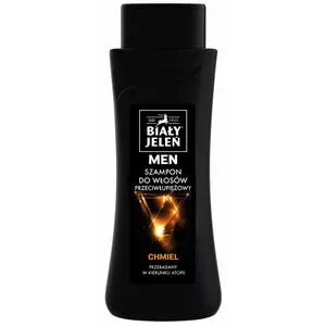 Biały Jeleń For Men hipoalergiczny przeciwłupieżowy szampon do włosów z ekstraktem z chmielu 300ml