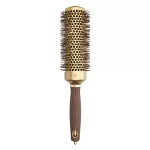 Olivia Garden Expert Blowout Speed Gold&Brown, ceramiczna szczotka do włosów, 45mm