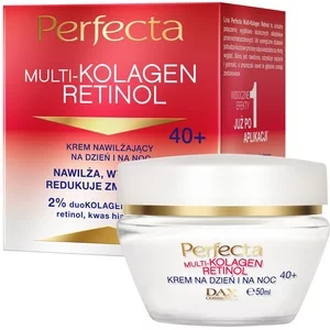 Perfecta Multi-Kolagen Retinol krem nawilżający na dzień i na noc 40+ 50ml