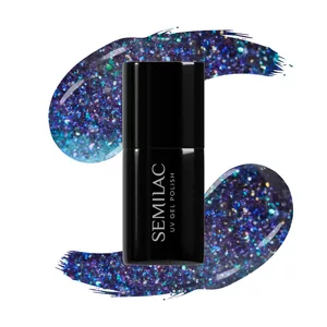 Semilac Galaxy Fresh, lakier hybrydowy Gel Polish, 826 Virtual Blue, 7ml