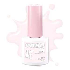 hi hybrid EASY 3in1, lakier hybrydowy, #602 Pink Lemonade, 5ml