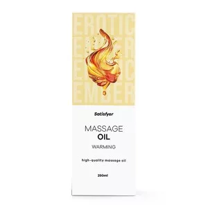 Satisfyer High-Quality Massage Oil olejek do masażu Warming 250ml