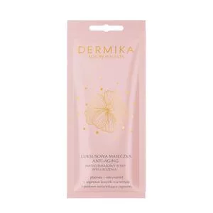 Dermika Luxury Placenta Luksusowa Maseczka Anti-Aging Natychmiasowy Efekt Wygłądzenia, 10ml