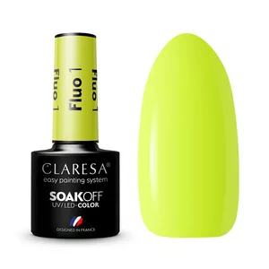 Claresa, Lakier hybrydowy, FLUO 1, 5g