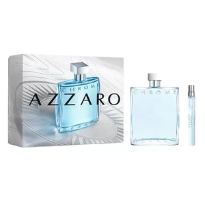 Azzaro Chrome zestaw woda toaletowa spray 200ml + miniatura wody toaletowej spray 10ml (M)