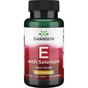 Swanson Witamina E & Selen 90kaps