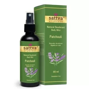 Sattva Natural Deodorant Body Mist naturalny dezodorant w formie mgiełki do ciała Patchouli 80ml (W)