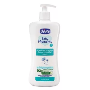 Chicco Baby Moments szampon do mycia ciała i włosów dla dzieci od 0m+ 500ml