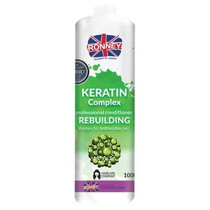 Ronney Professional Conditioner Keratin Complex Rebuilding Therapy, Odżywka odbudowująca do włosów suchych i łamliwych 1000ml
