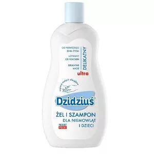 Dzidziuś Ultra delikatny żel i szampon dla niemowląt i dzieci 500ml