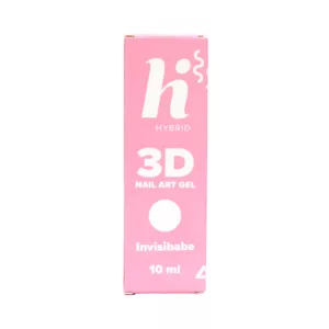 hi hybrid, żel do zdobień 3D, Invisibabe, 10ml