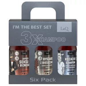 LaQ Czyściopak Męski Mini, 6x100ml
