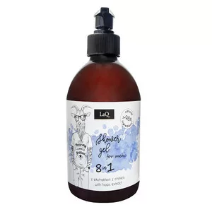 LaQ, żel dla facetów pod prysznic 8 w 1, 500ml