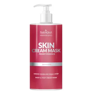 Farmona Professional Skin Cream Mask Peony Essence, Kremo-maska do ciała i do stóp, 500ml