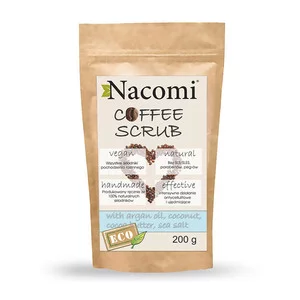 Nacomi, peeling suchy - kawa, 200g