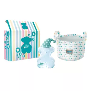 Tous Baby zestaw woda kolońska spray 100ml + kosz łazienkowy (U)