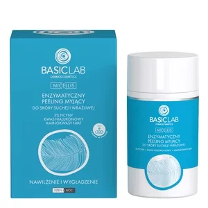 BasicLab Micellis enzymatyczny peeling myjący do skóry suchej i wrażliwej 35g