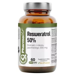 Pharmovit Resweratrol 50% suplement diety 60 kapsułek