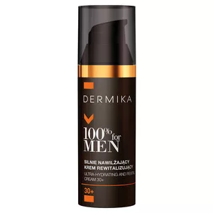 Dermika 100% For Men, silnie nawilżający krem dla mężczyzn 30+, 50ml