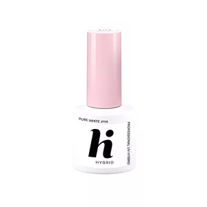 hi hybrid, lakier hybrydowy, 5ml, #114 Pure White