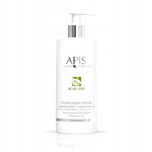 Apis Acne-stop Home terApis, mleczko do demakijażu z zieloną herbatą, 300ml