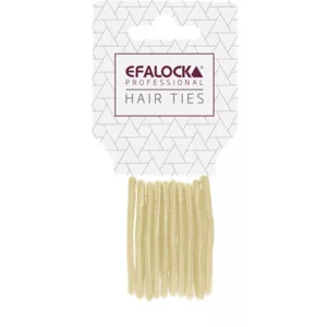 Efalock, gumki do włosów small, blond 10szt., ref. 14102392