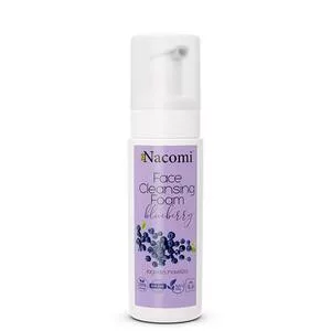 Nacomi, pianka oczyszczająca do twarzy, Borówka, 150ml