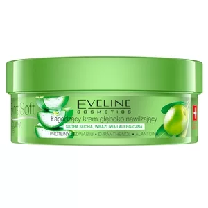 Eveline Extra Soft Bio, łagodzący krem głęboko nawilżający do twarzy i ciała, 200ml